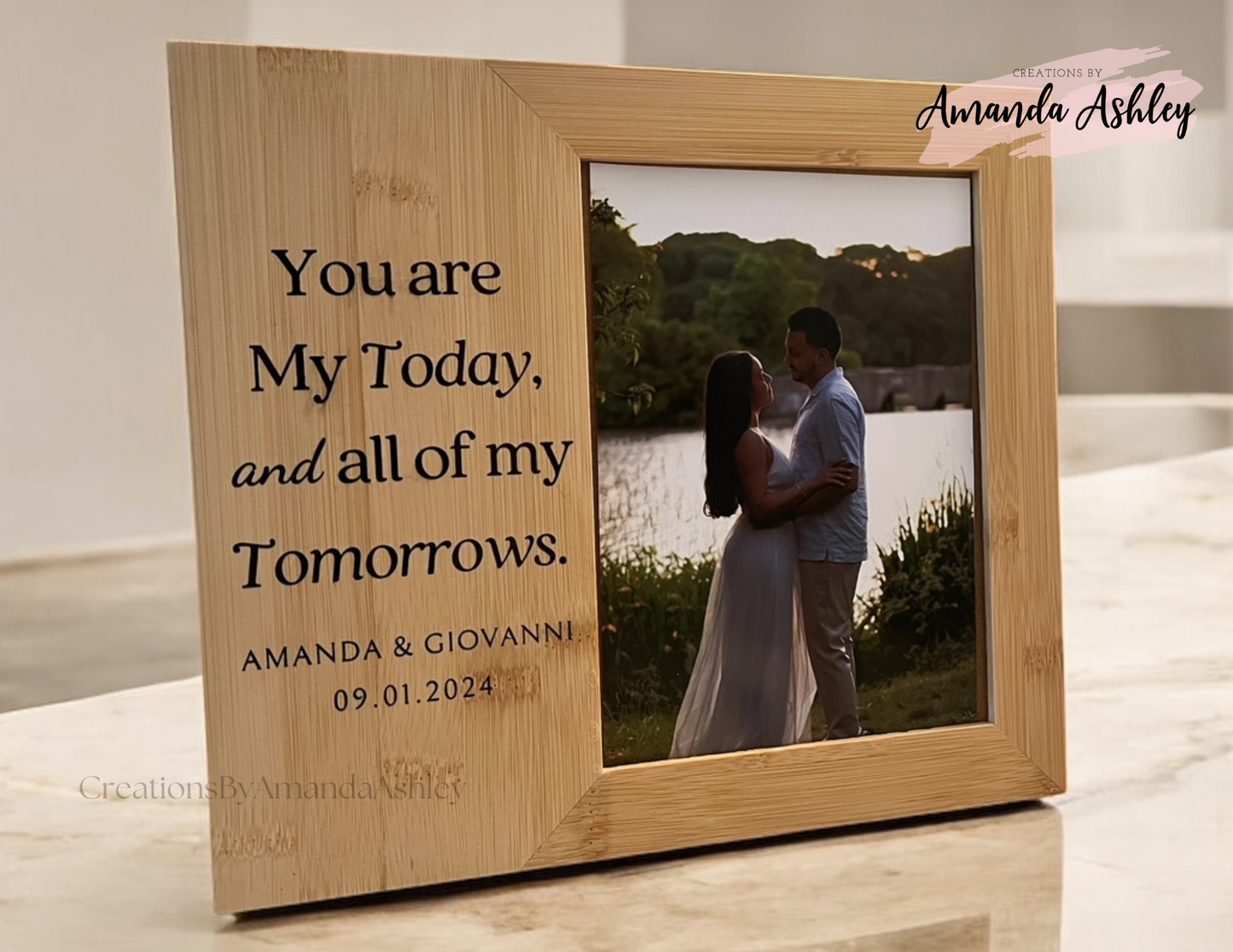 Engraved Photo Frame