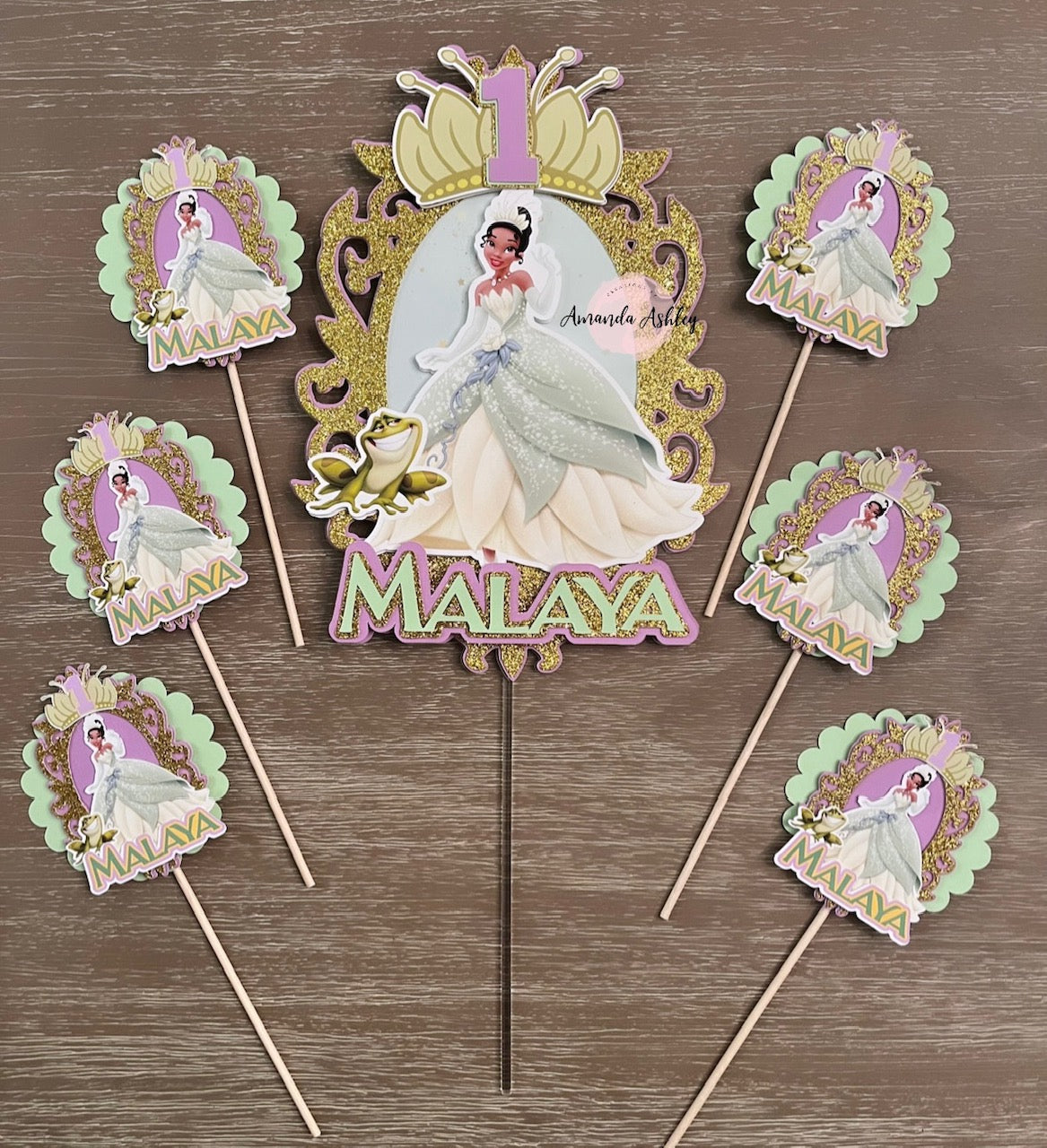 Tiana Cake Topper