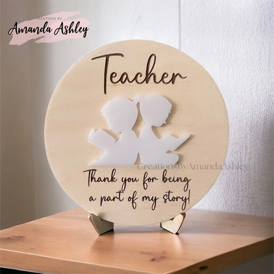 Decorative Teacher Round