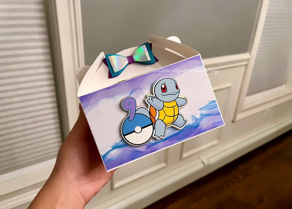 Pokemon Favor Boxes