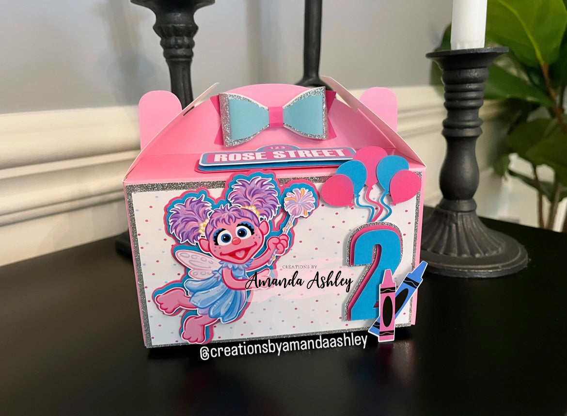 Abby Cadabby Favor Boxes