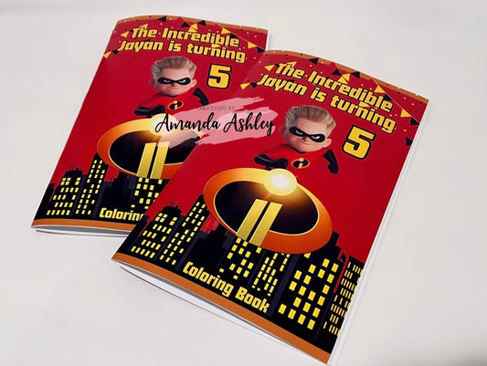 Incredibles Coloring Books