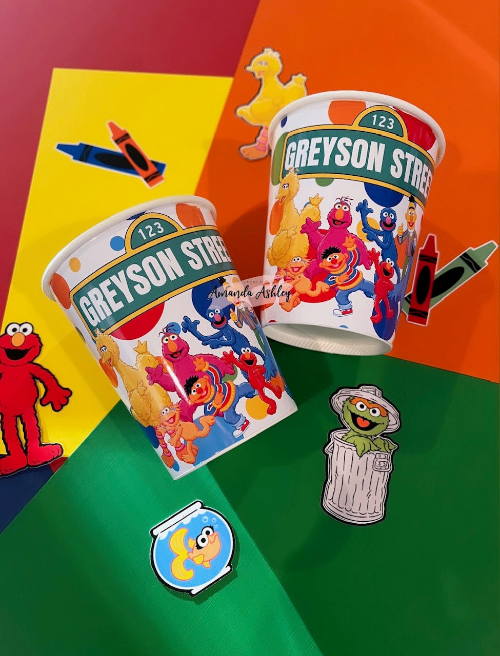 Sesame Street Party Cups