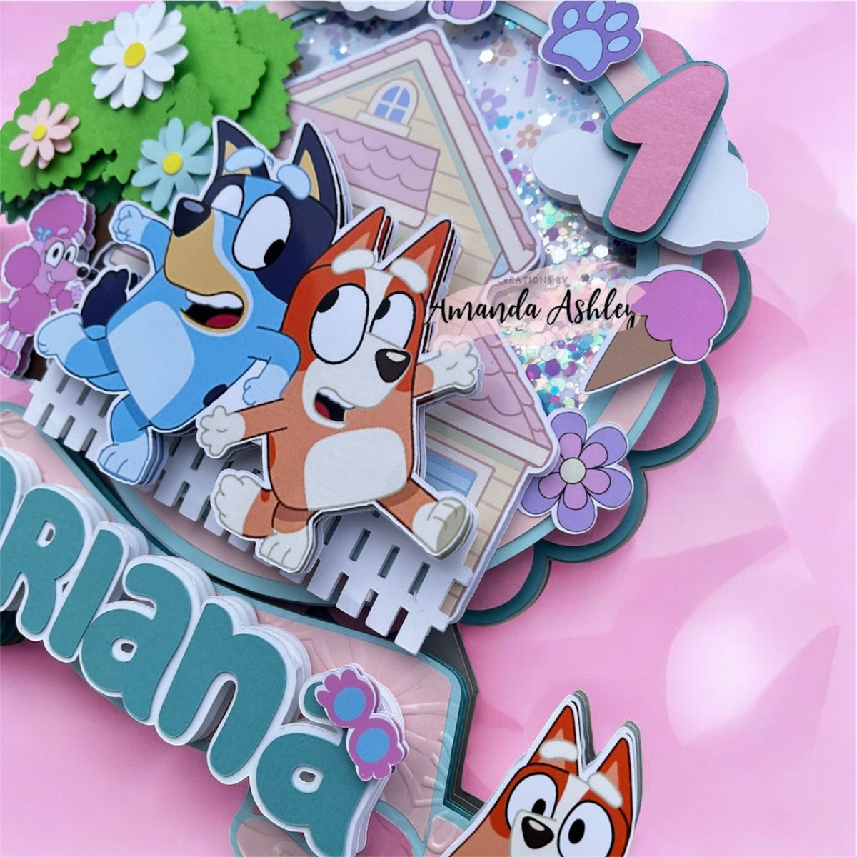 Bluey Cake Topper