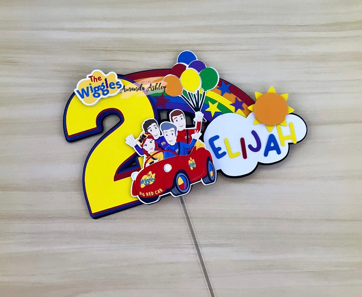 Wiggles Cake Topper