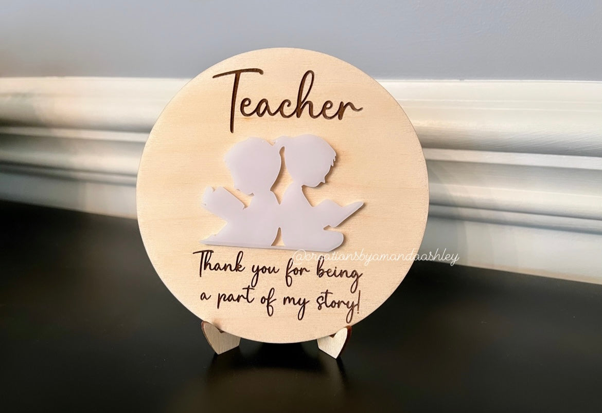 Decorative Teacher Round