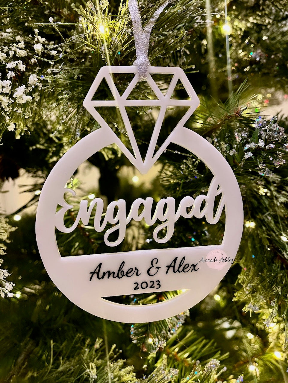 Engagement Ring Ornament