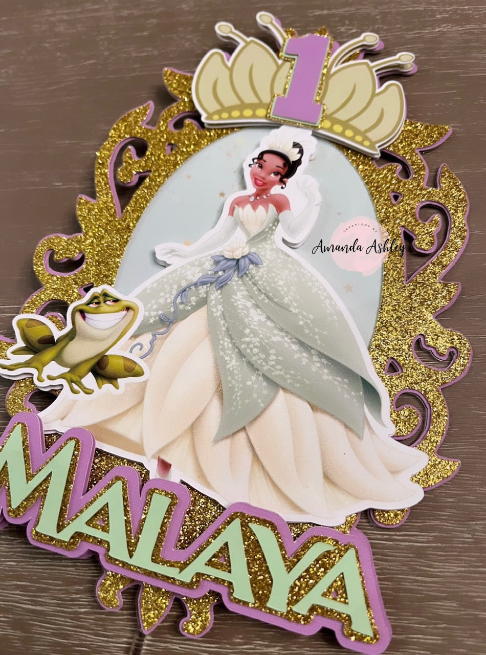 Tiana Cake Topper