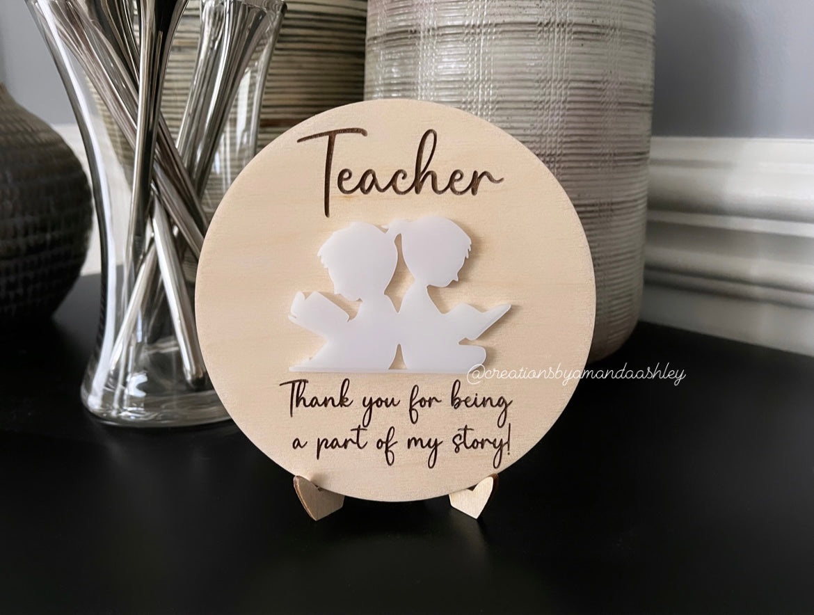 Decorative Teacher Round