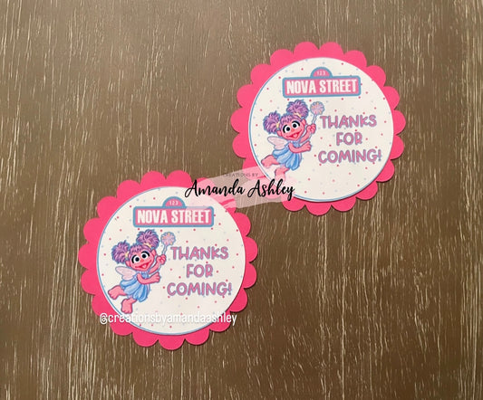 Abby Cadabby Favor Tags