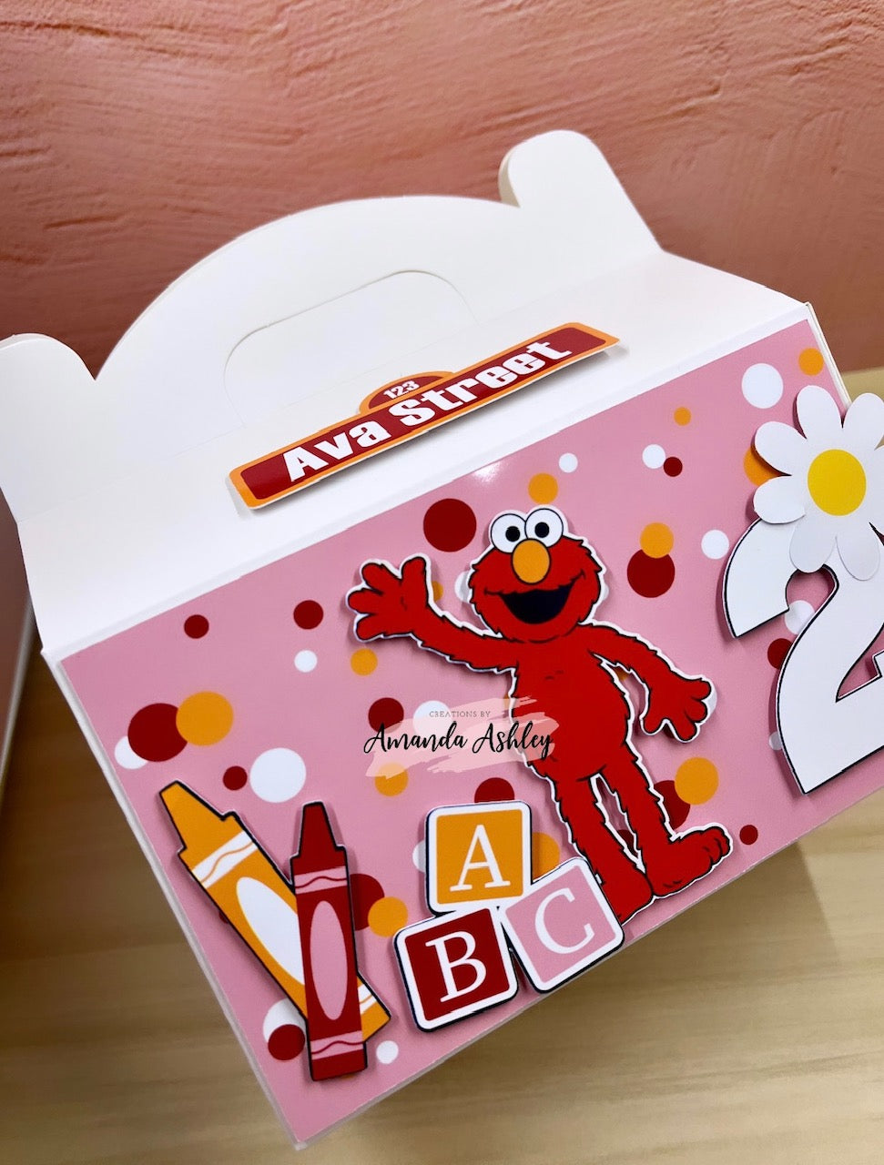 Elmo Favor Boxes