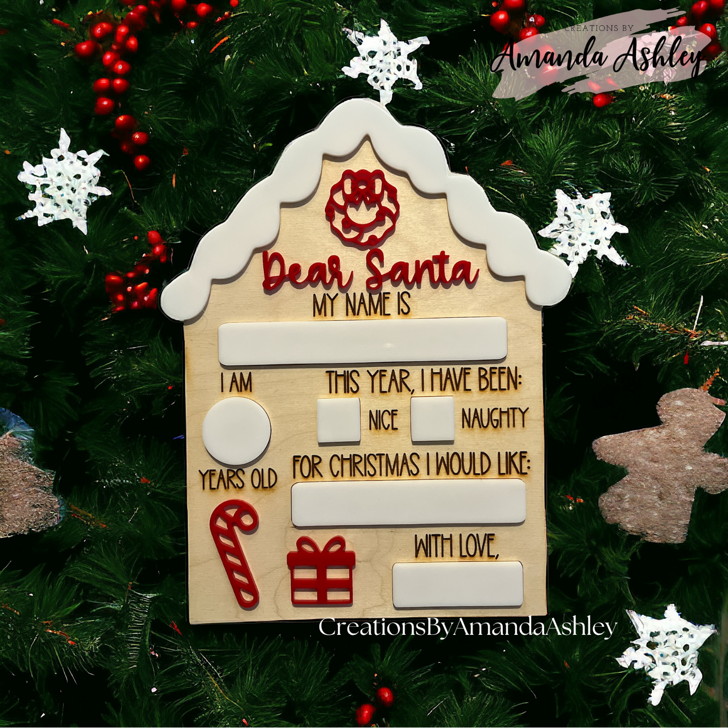 Gingerbead House Board