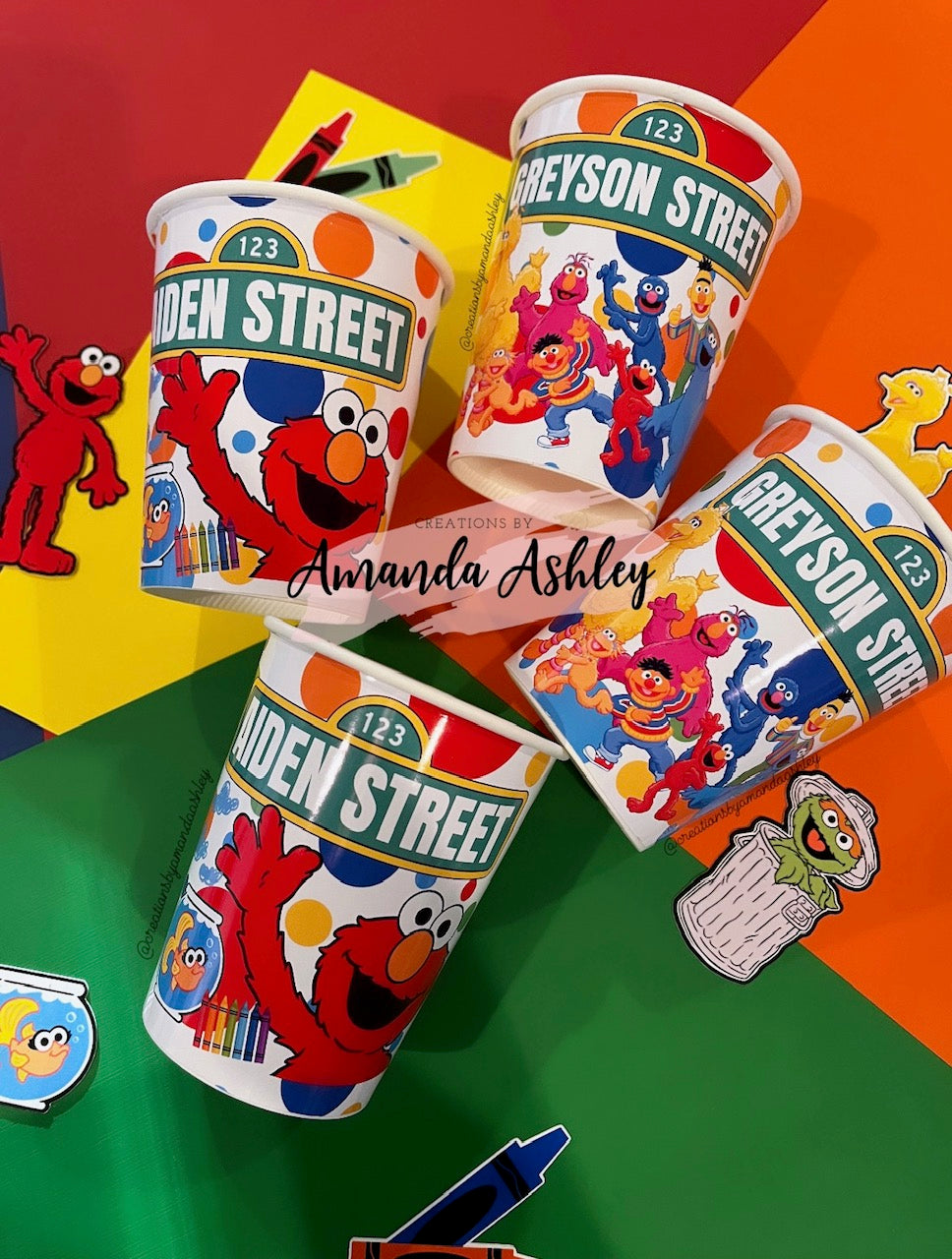 Sesame Street Party Cups