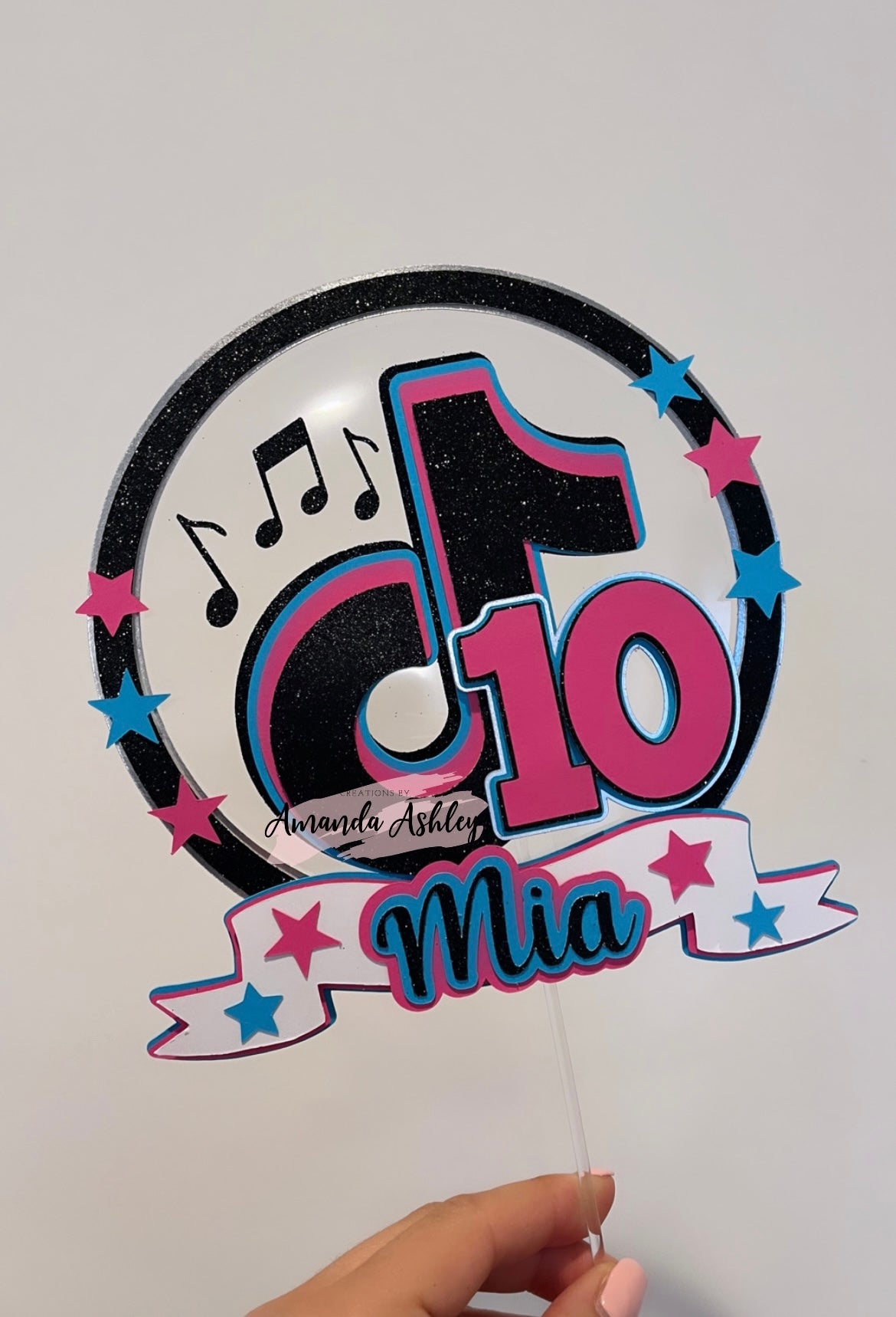 TikTok Cake Topper