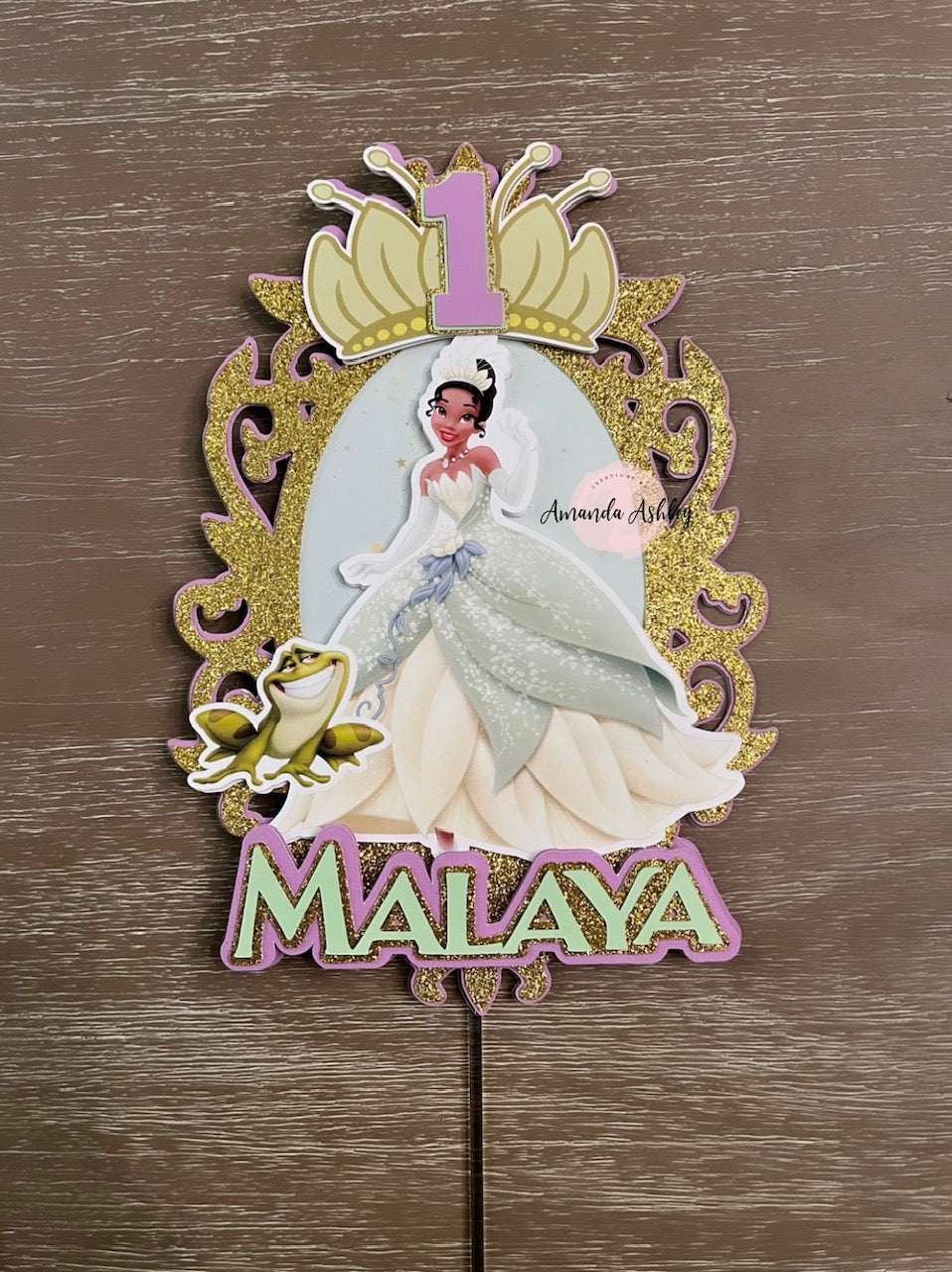 Tiana Cake Topper