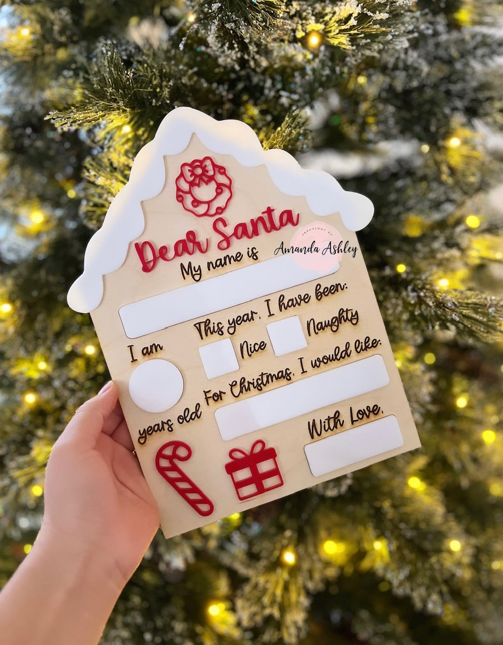 Gingerbead House Board