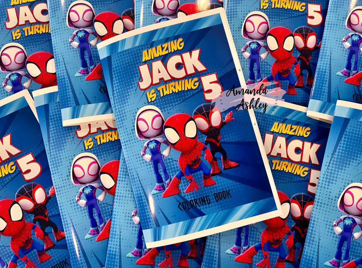 Spidey and Friends Coloring Books