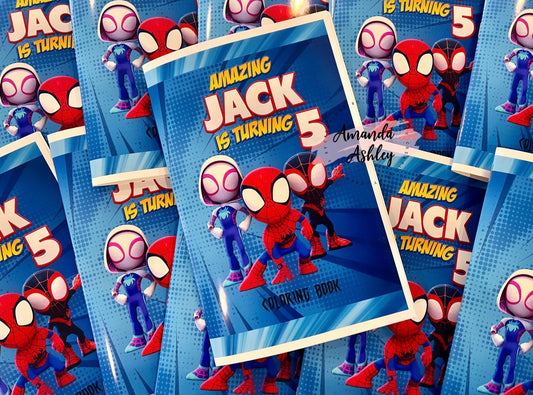 Spidey and Friends Coloring Books