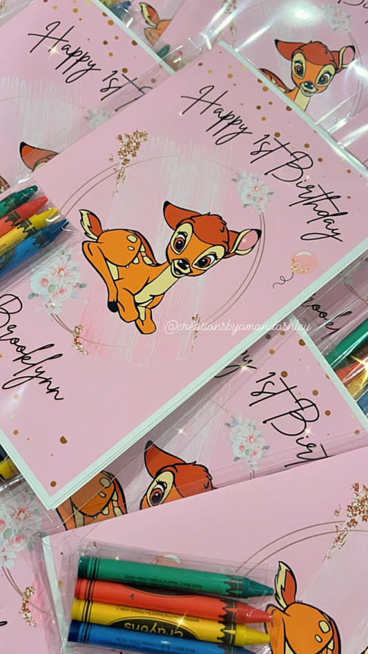 Bambi Coloring Books