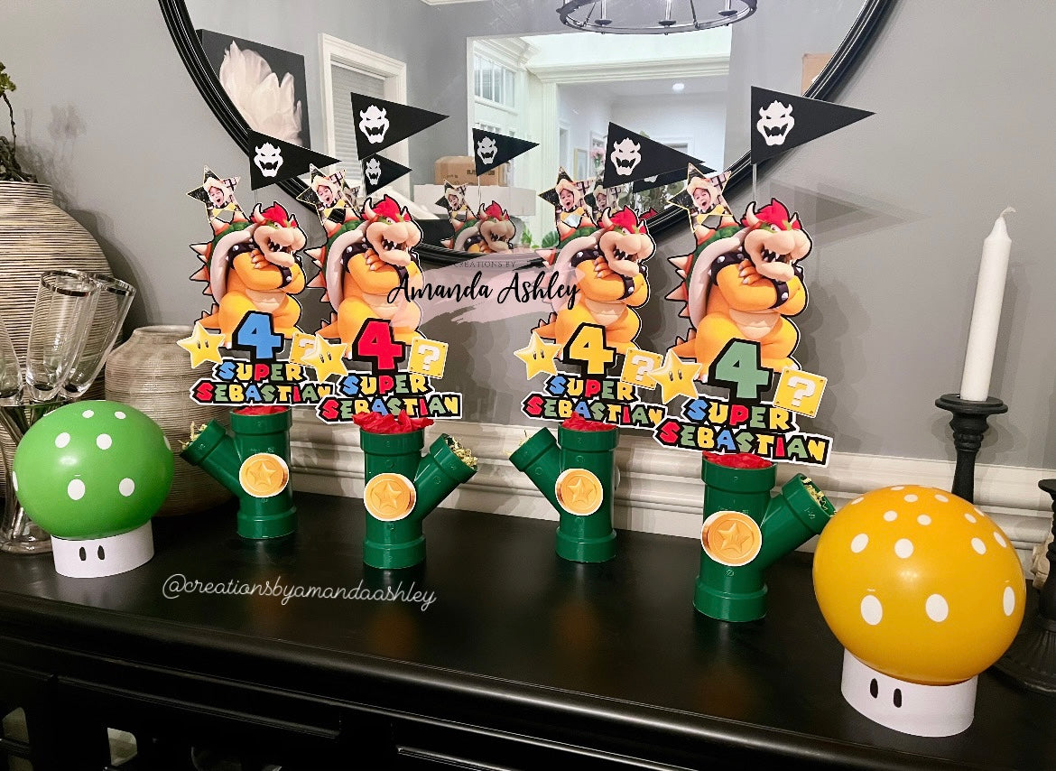 Bowser Centerpieces