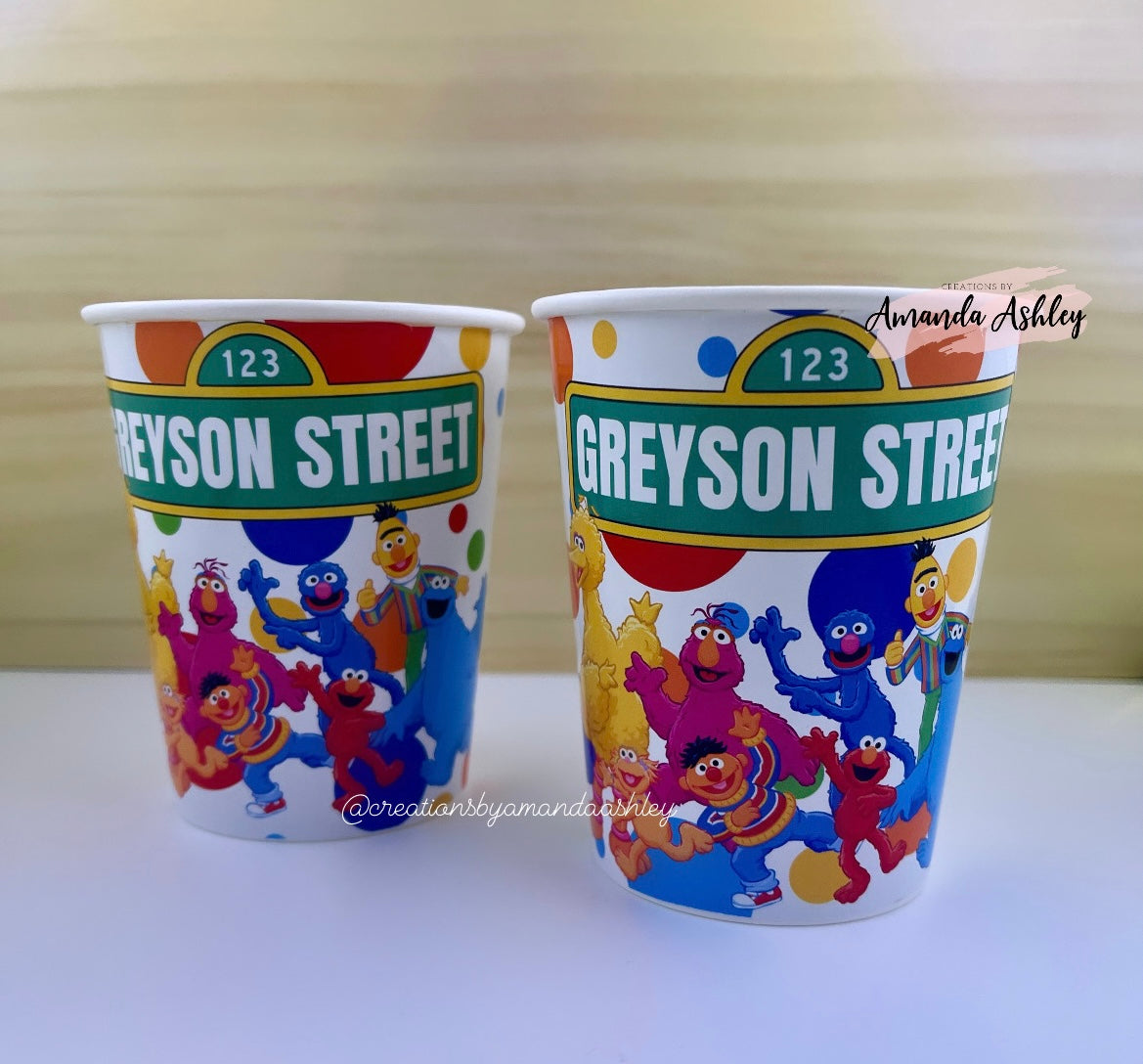 Sesame Street Party Cups