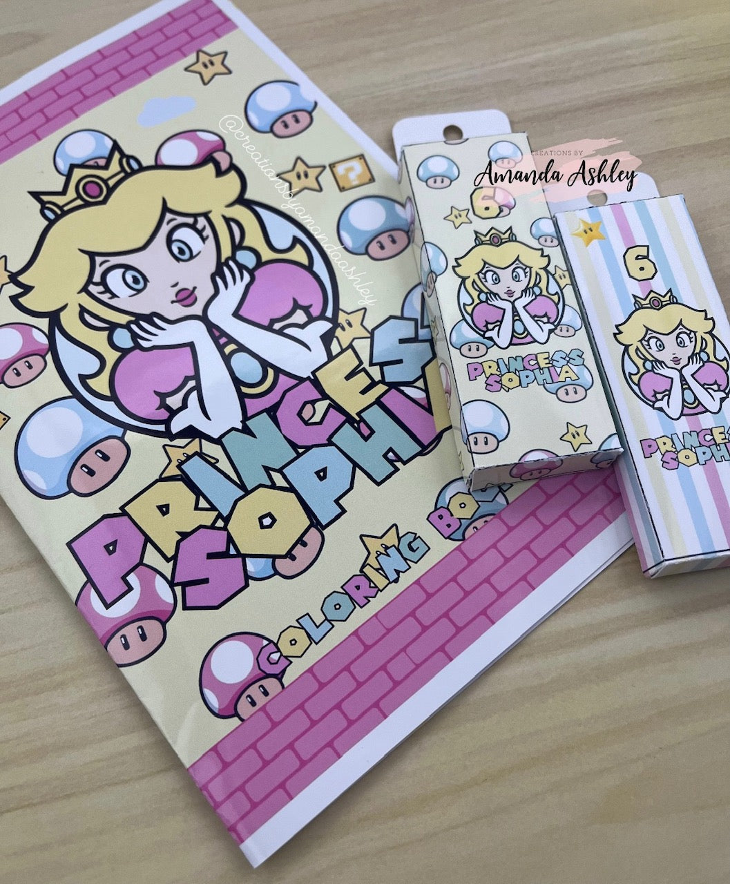 Princess Peach Coloring Books