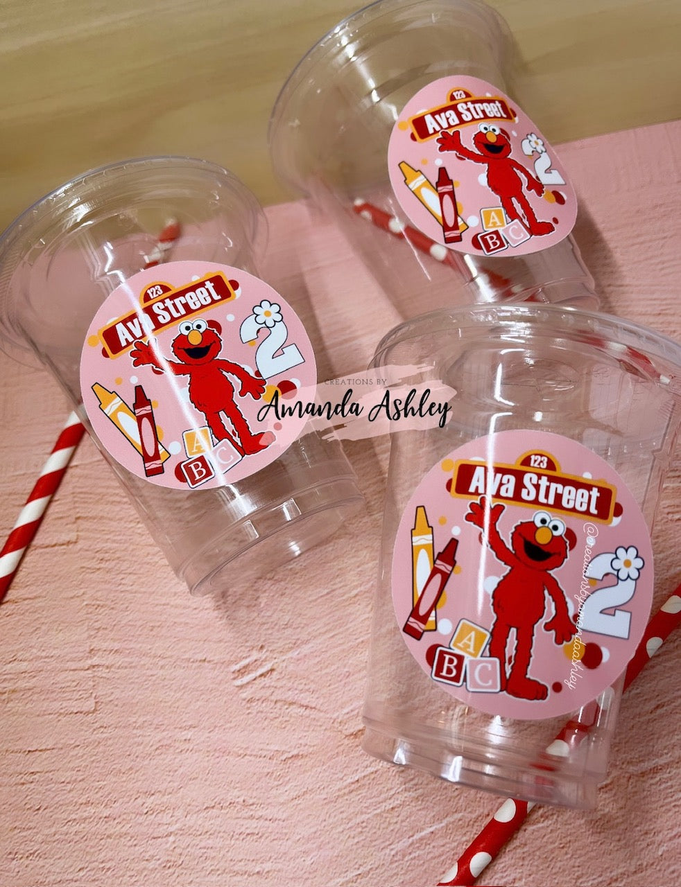 Elmo Party Cups