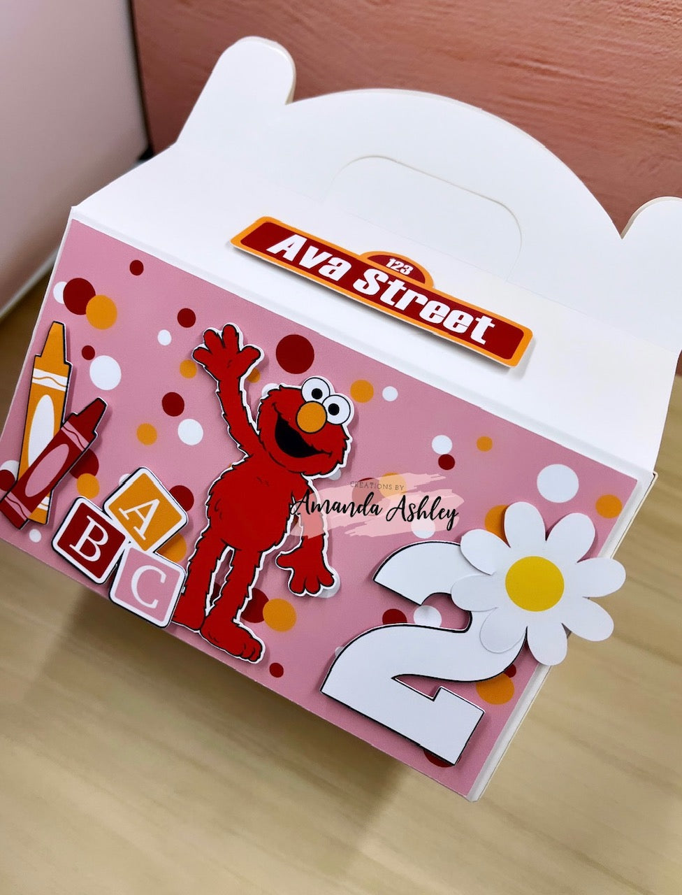 Elmo Favor Boxes