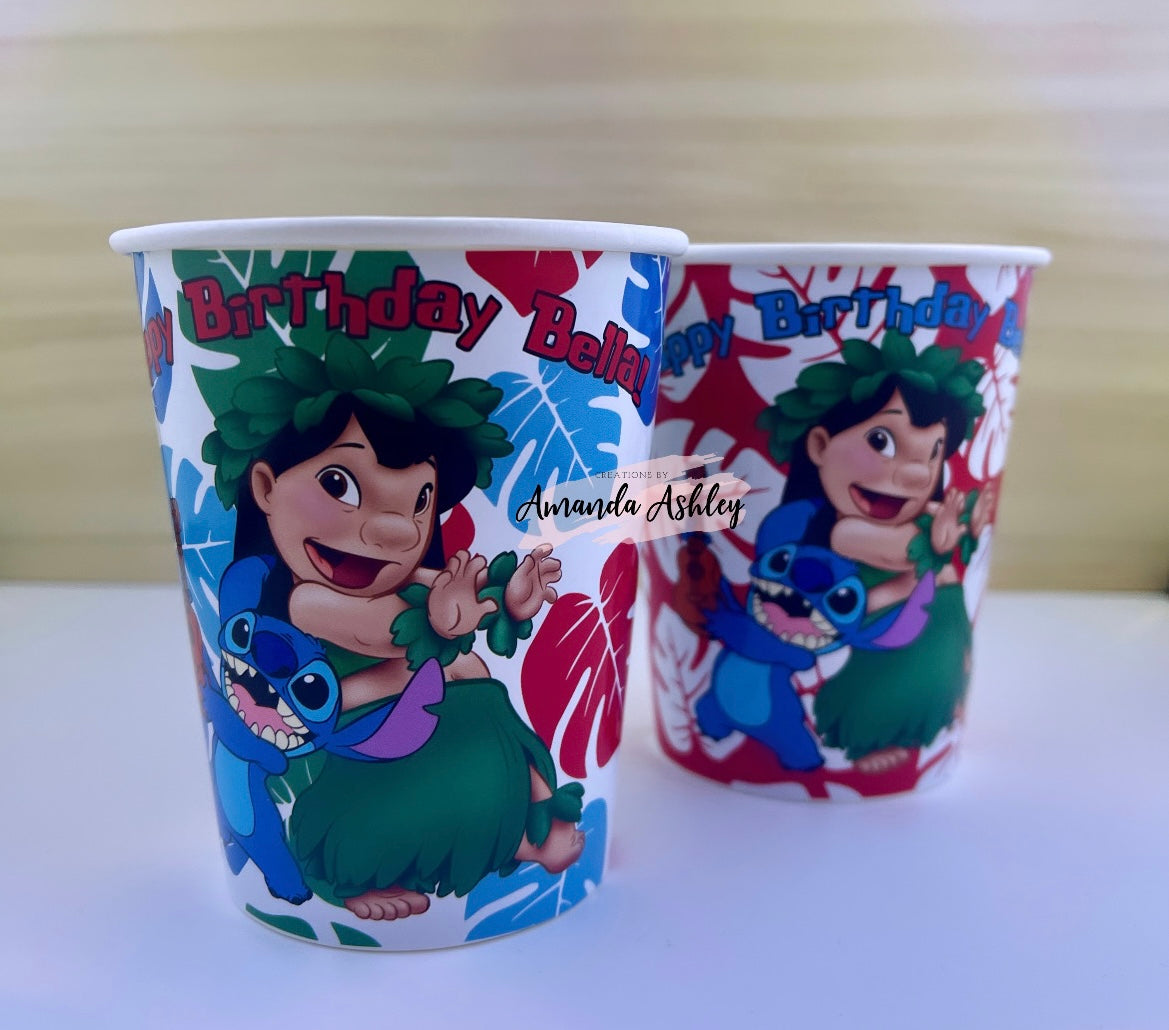 Lilo & Stitch Party Cups