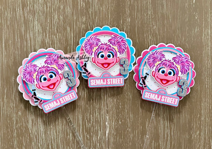 Abby Cadabby Cupcake Toppers