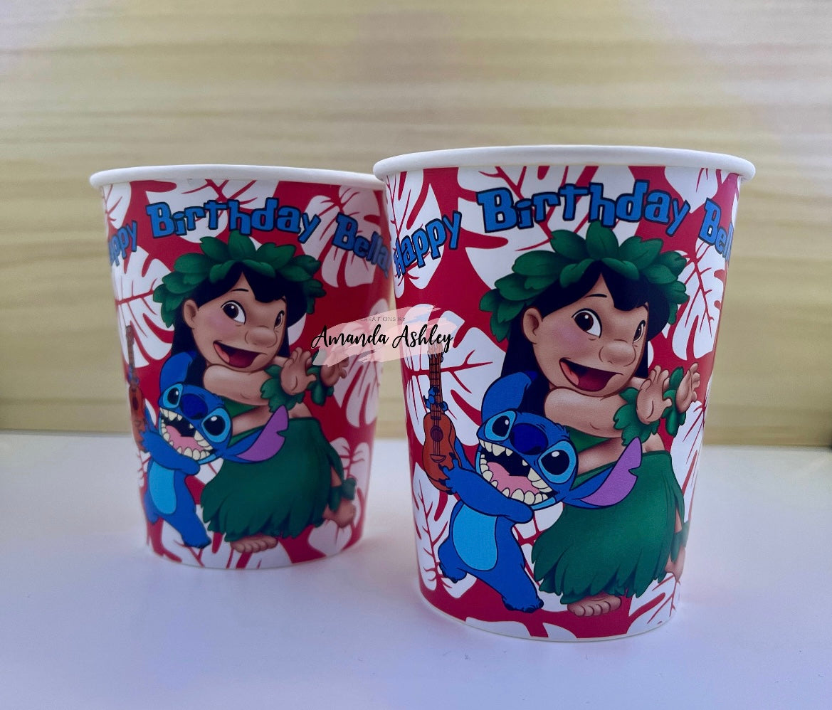 Lilo & Stitch Party Cups