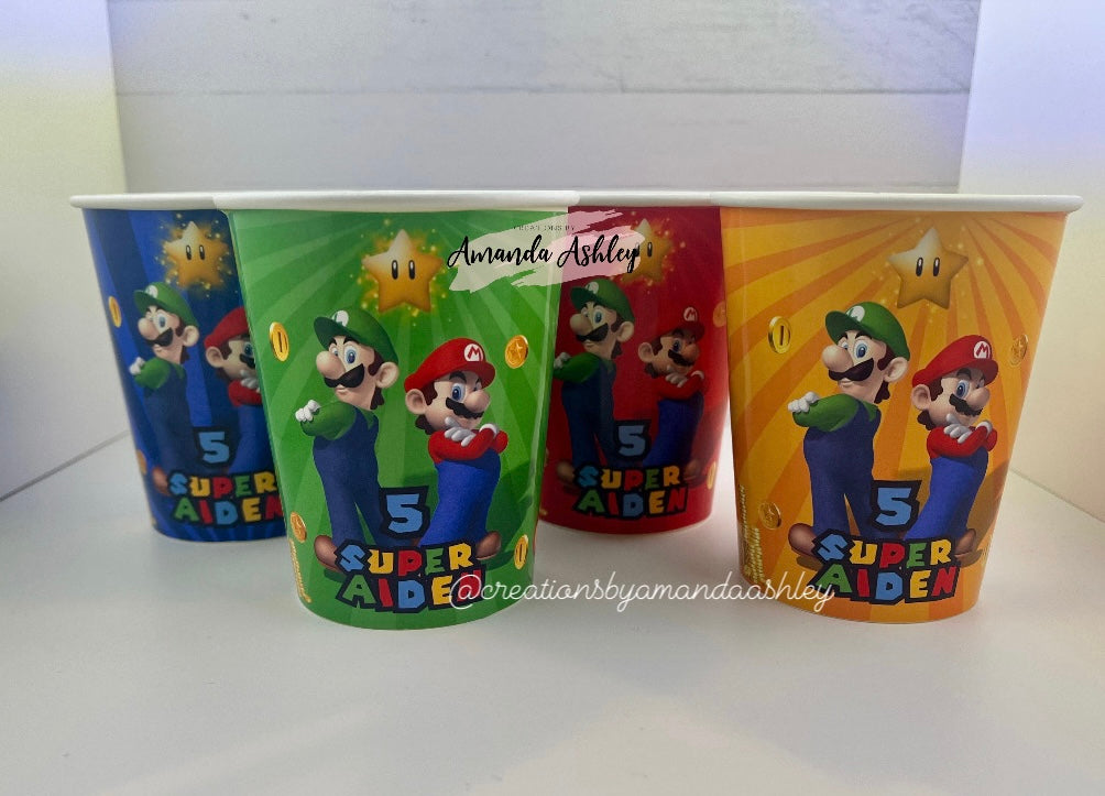 Super Mario Party Cups