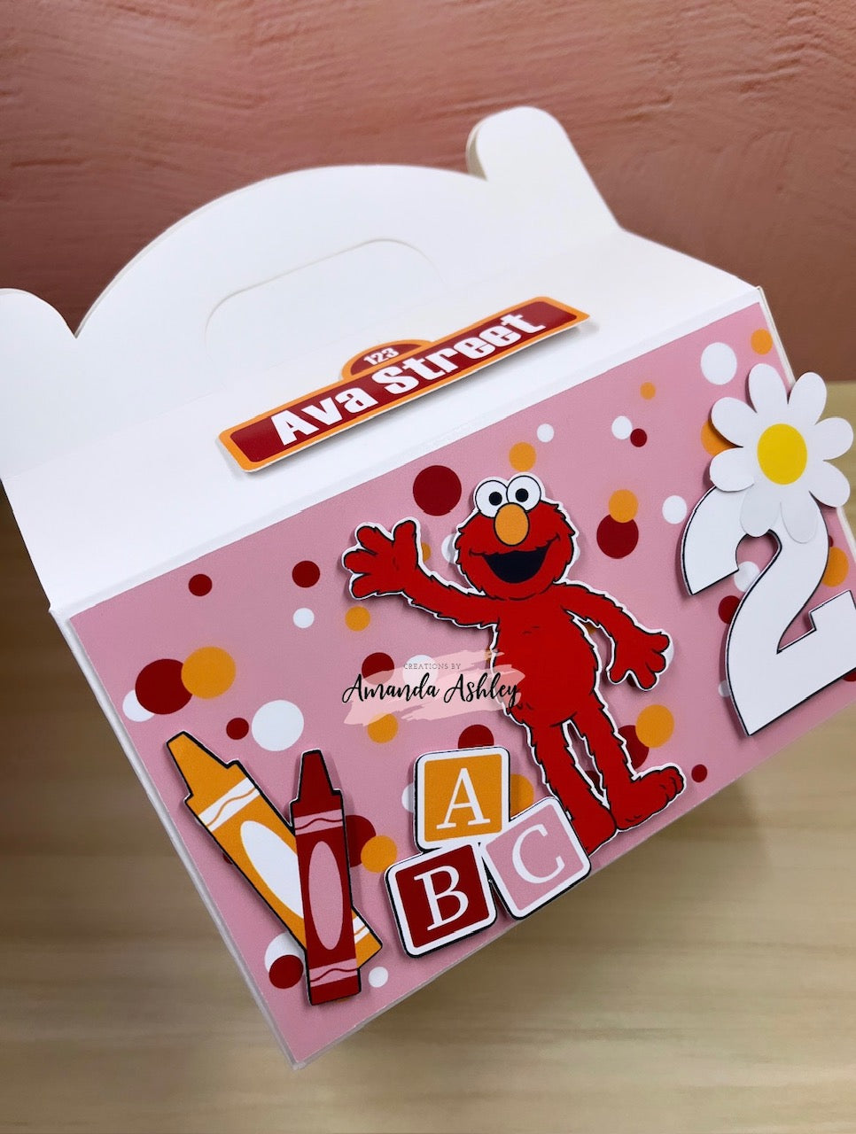 Elmo Favor Boxes