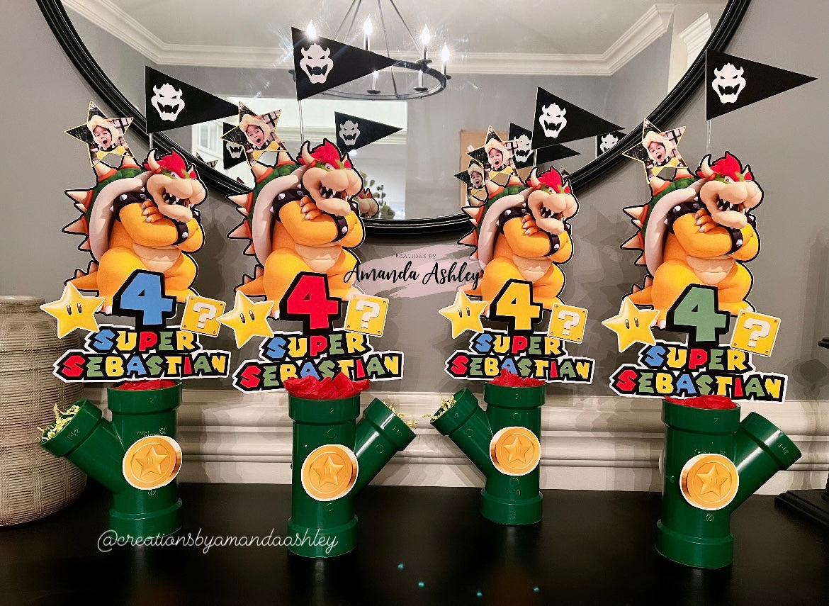 Bowser Centerpieces