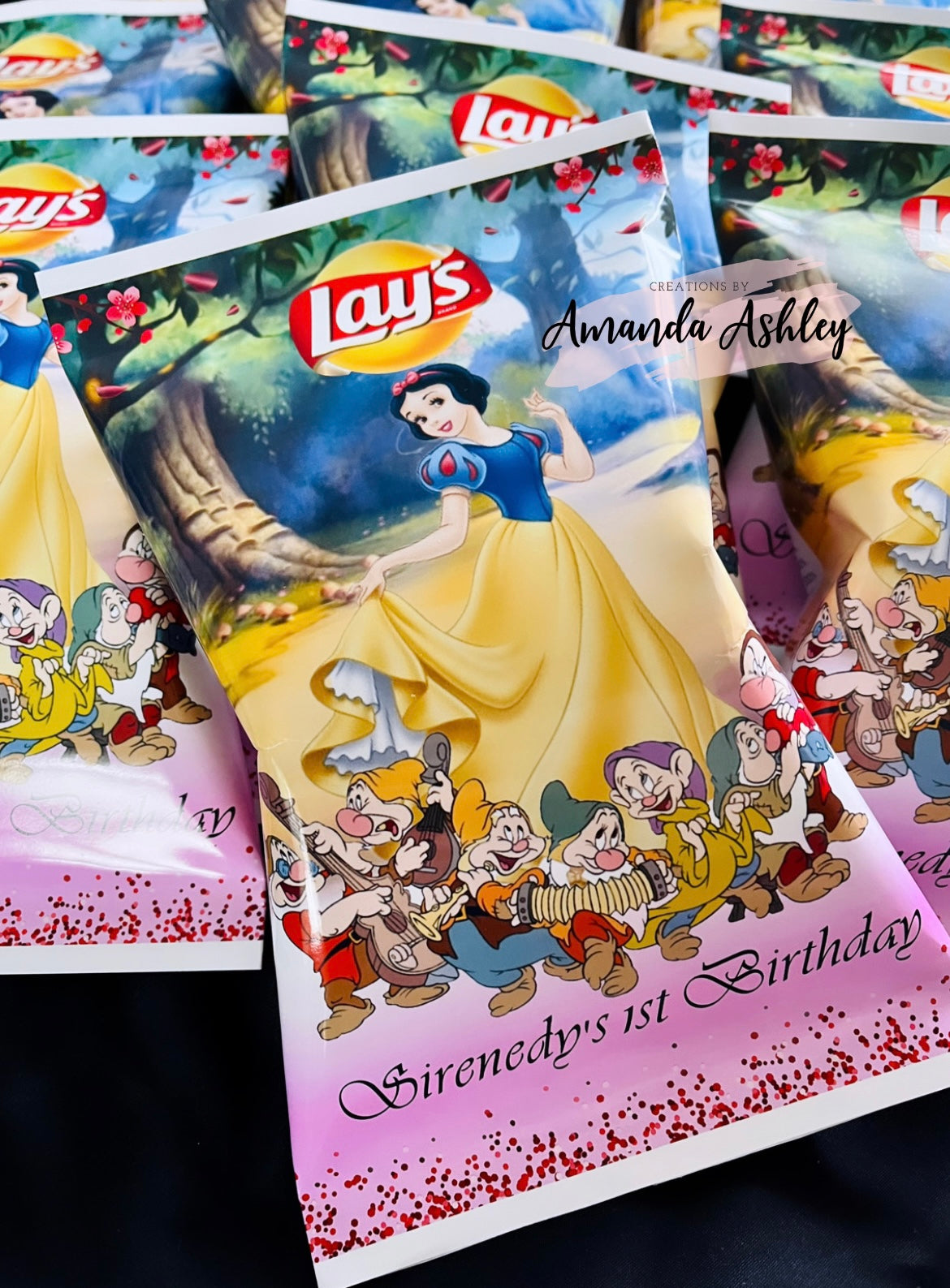 Snow White Themed Chip Bags