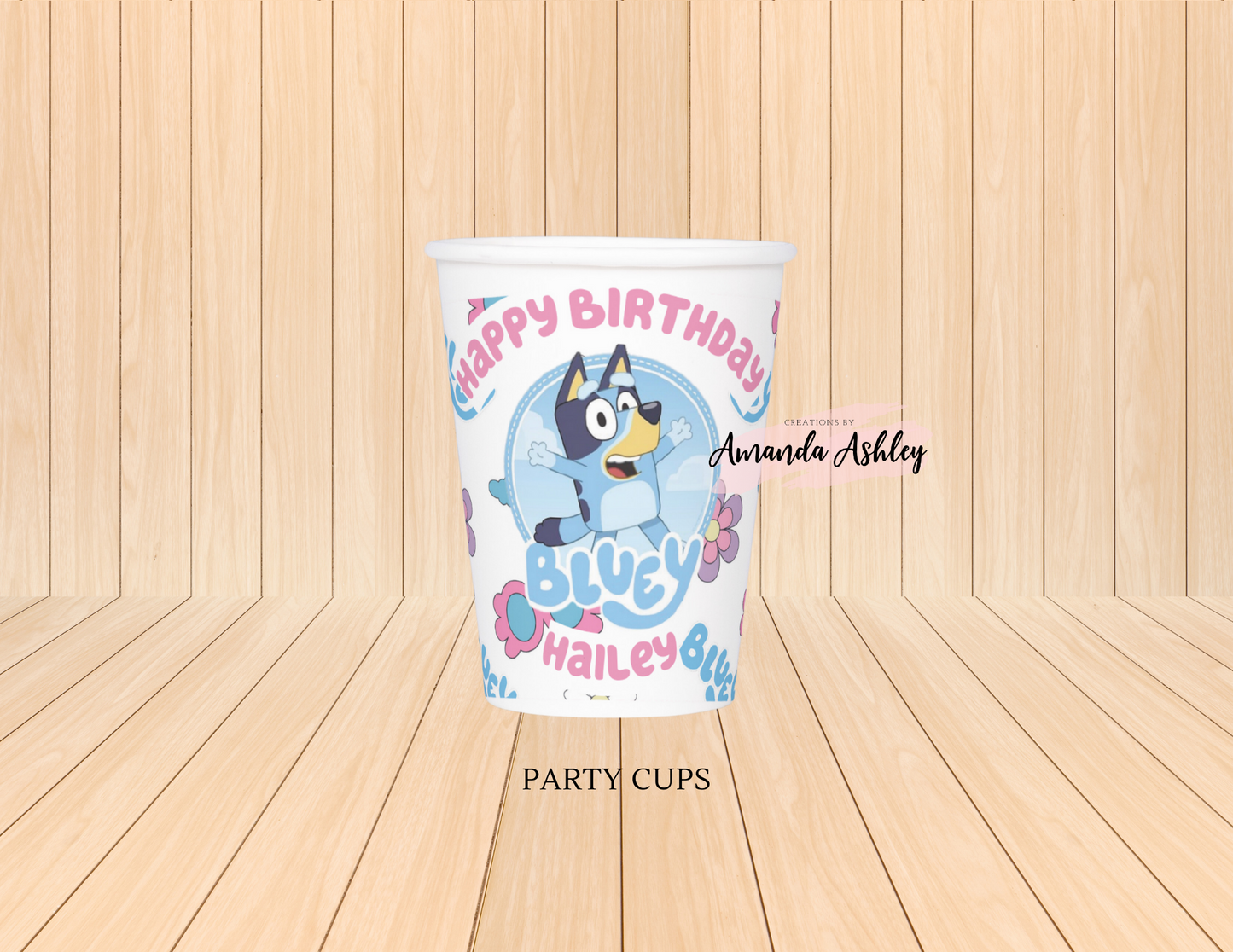 Bluey Party Cups