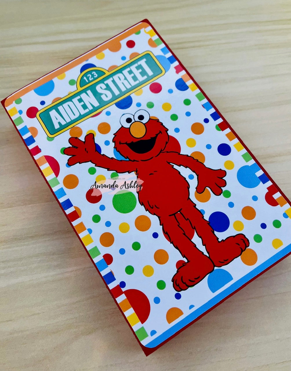 Elmo Lollipop Favor Boxes