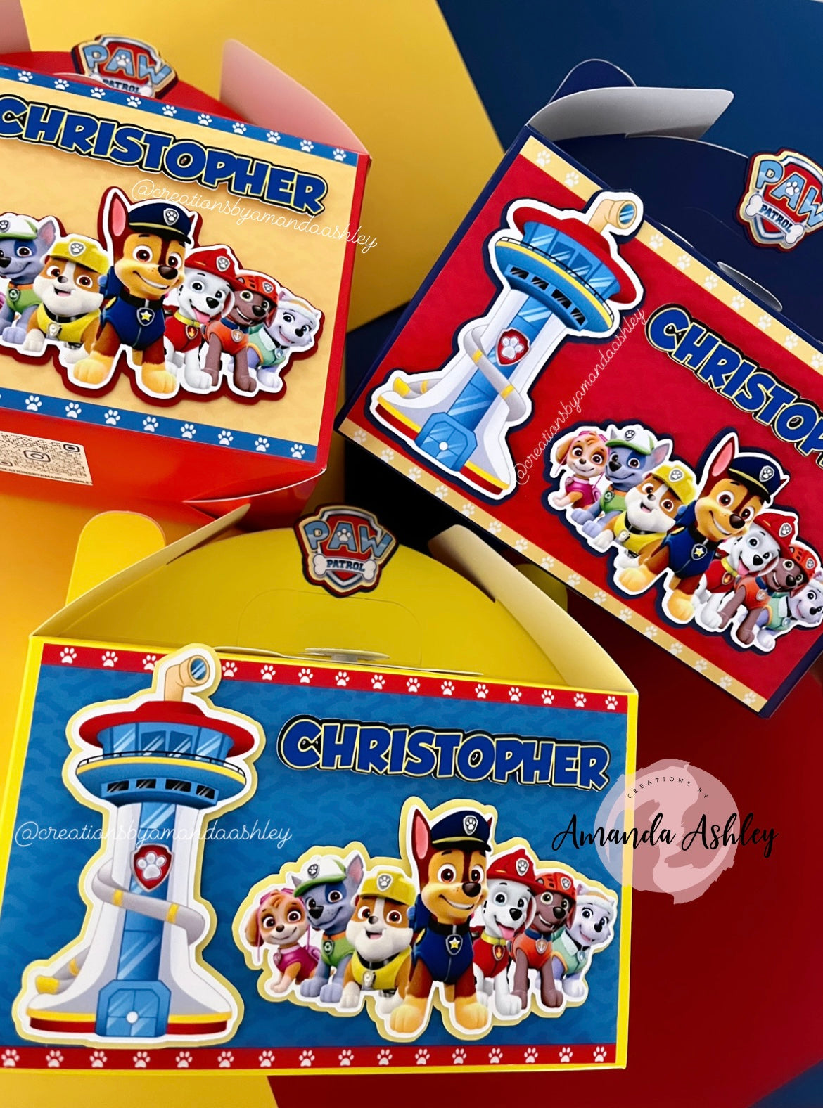 Paw Patrol Favor Boxes