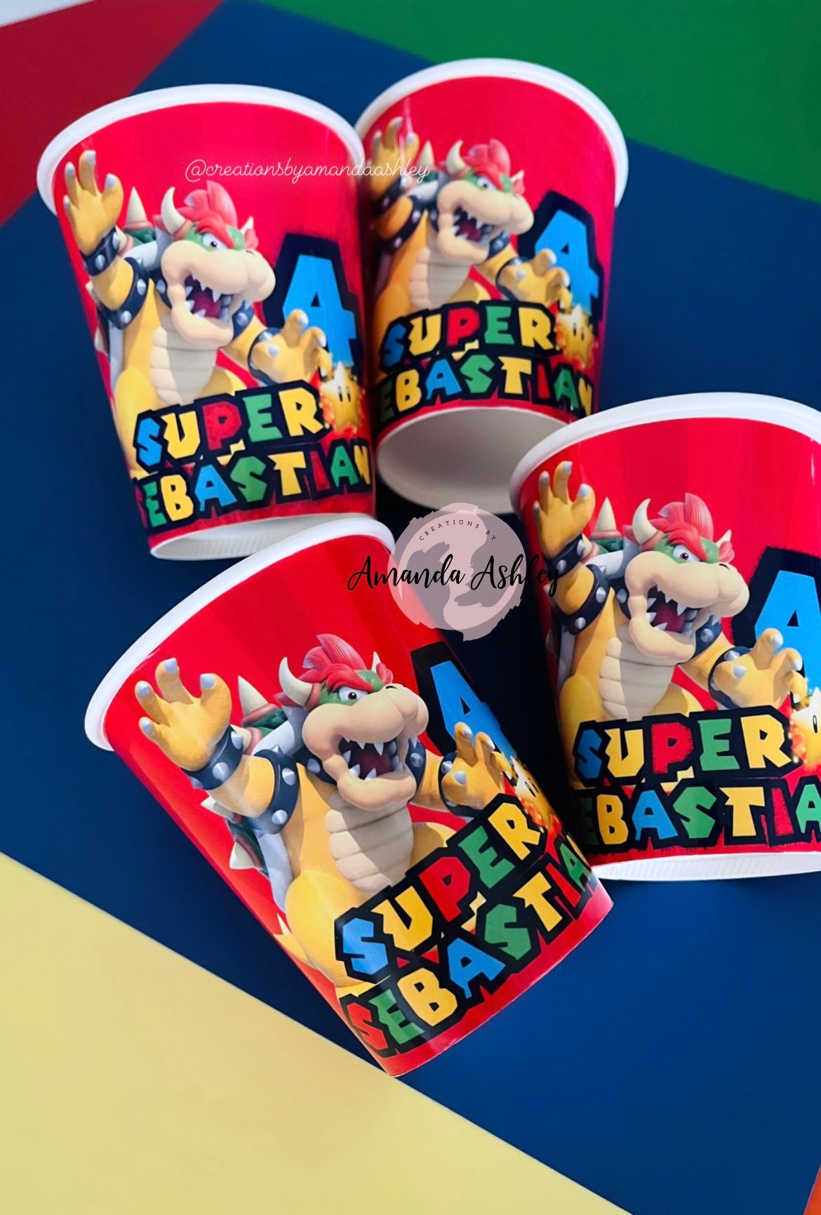 Bowser/Super Mario Party Cups