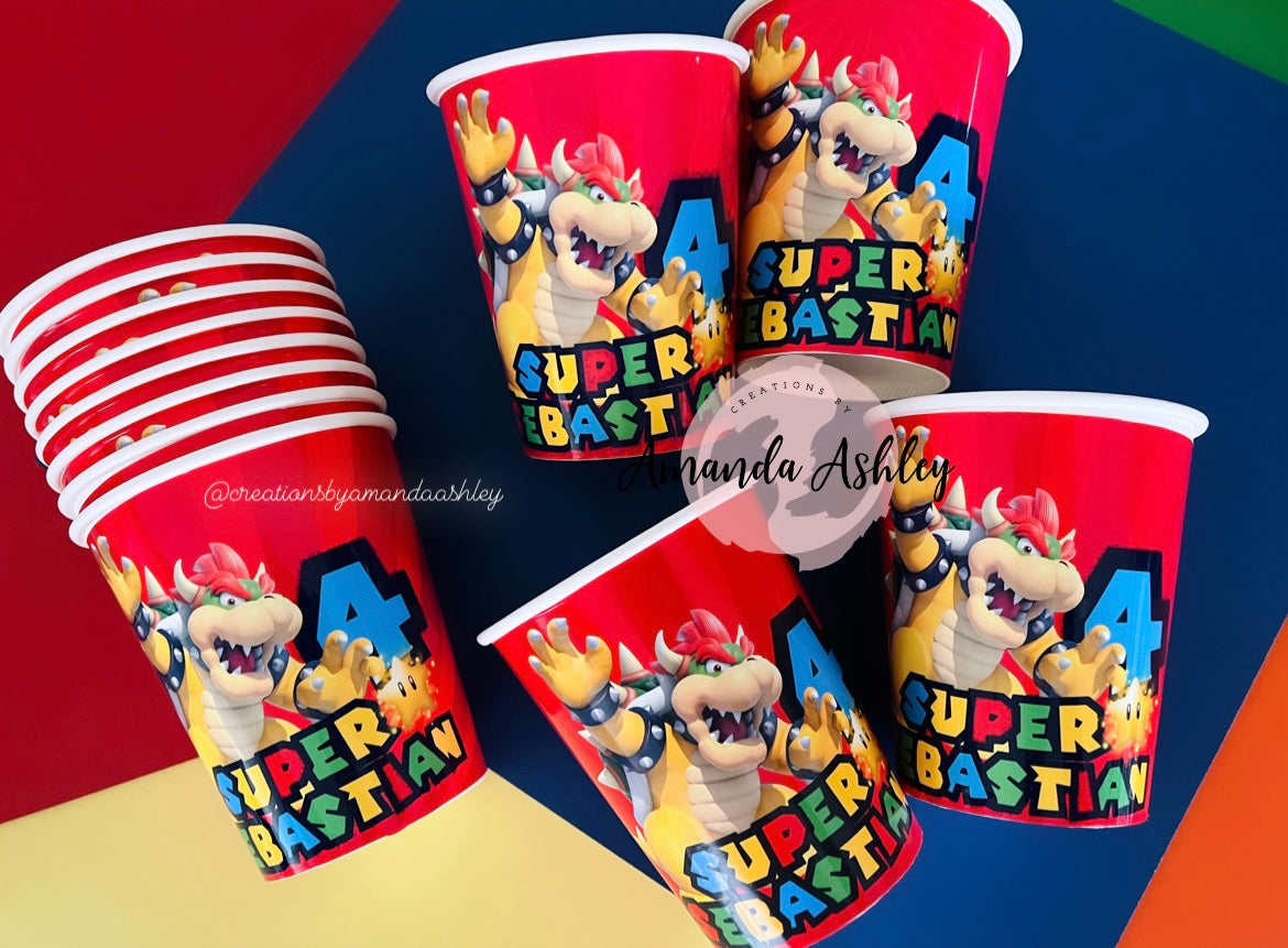 Bowser/Super Mario Party Cups