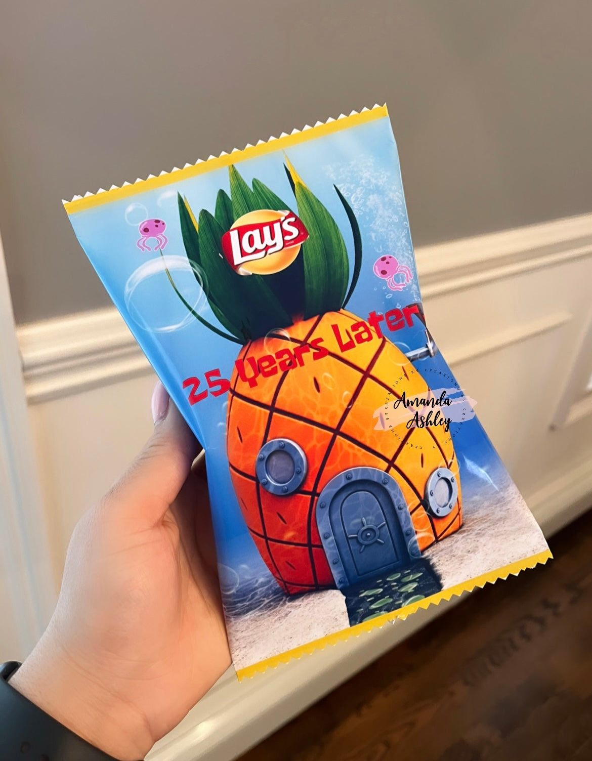 Bob the Sponge Themed Chip Bags