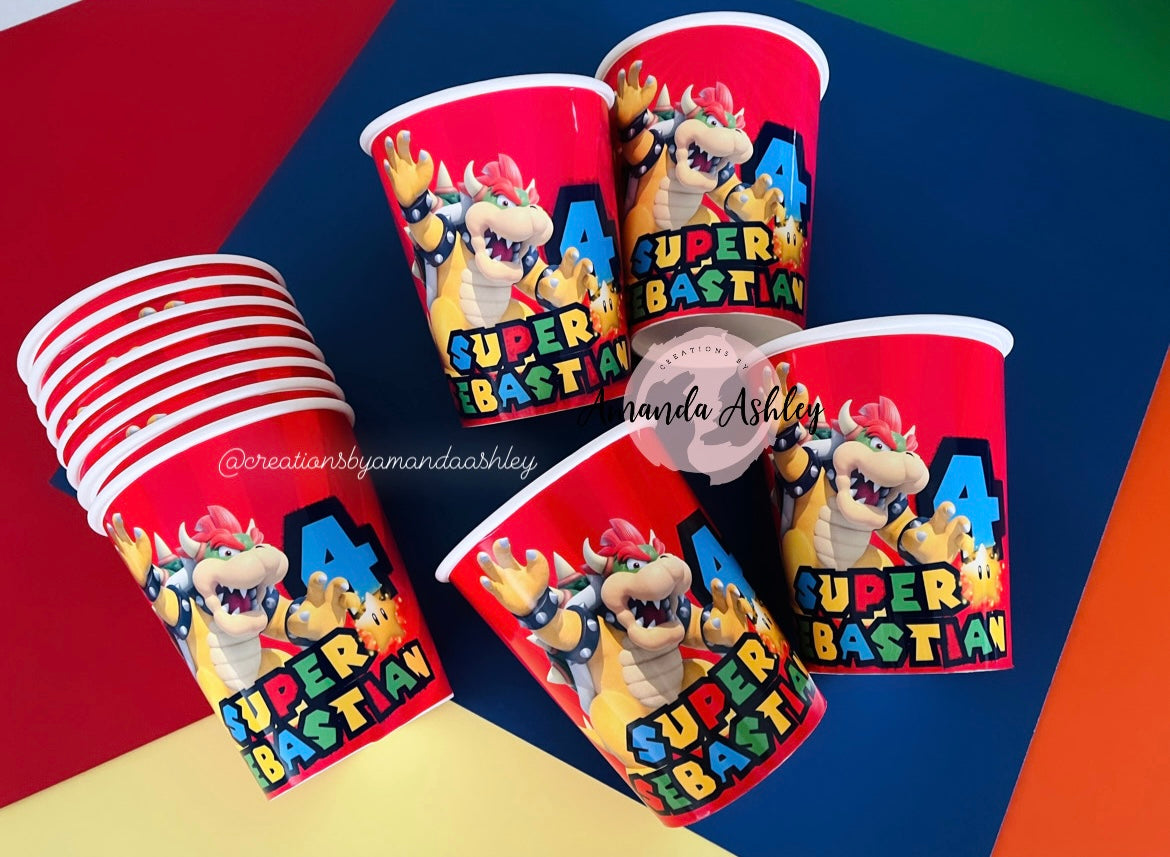 Bowser/Super Mario Party Cups