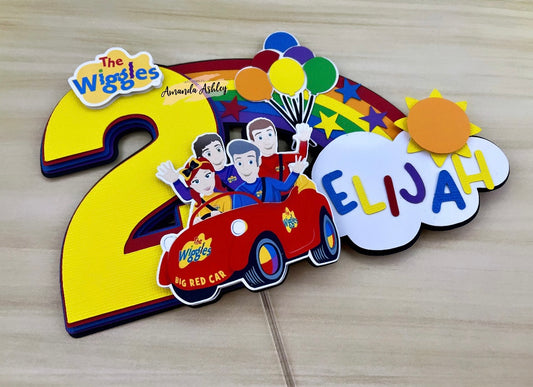 Wiggles Cake Topper