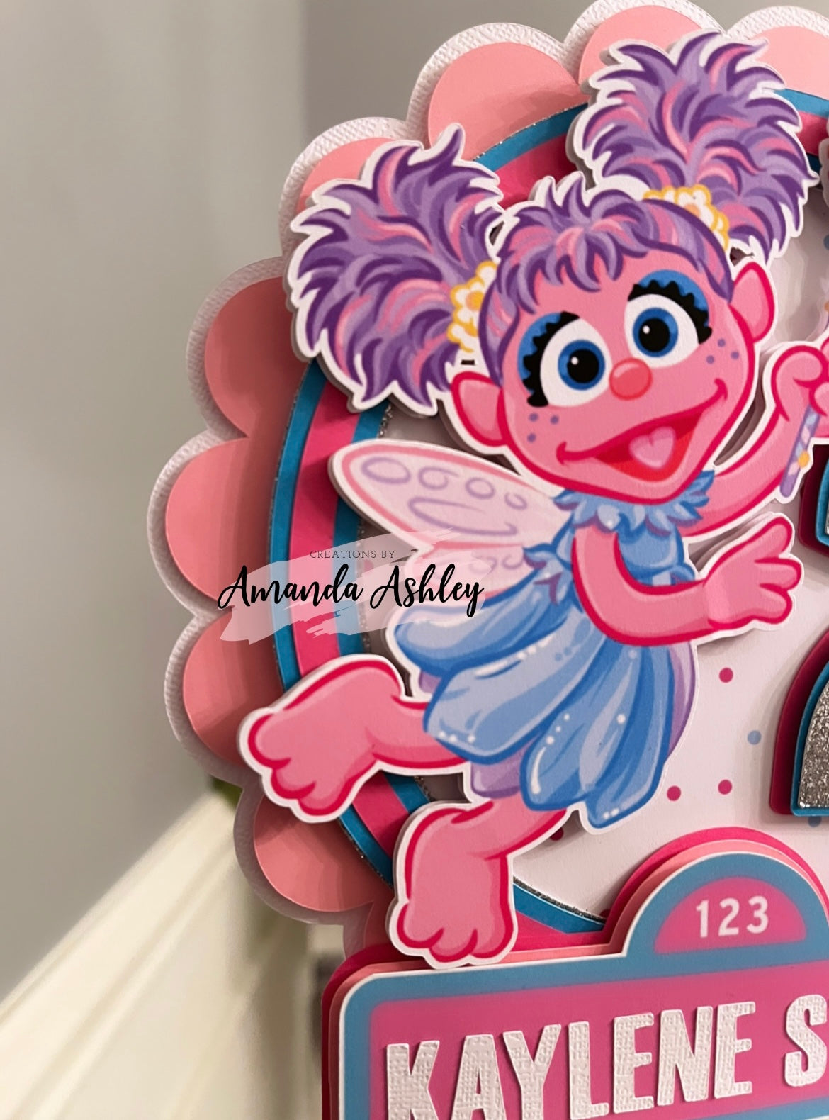 Abby Cadabby Cake Topper