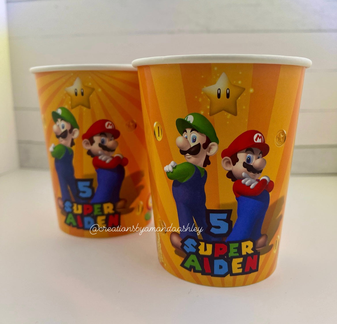 Super Mario Party Cups