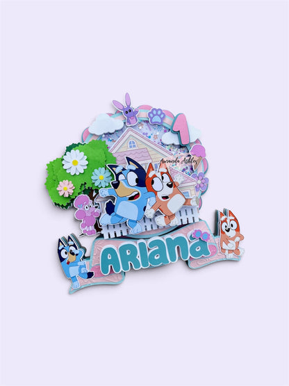 Bluey Cake Topper