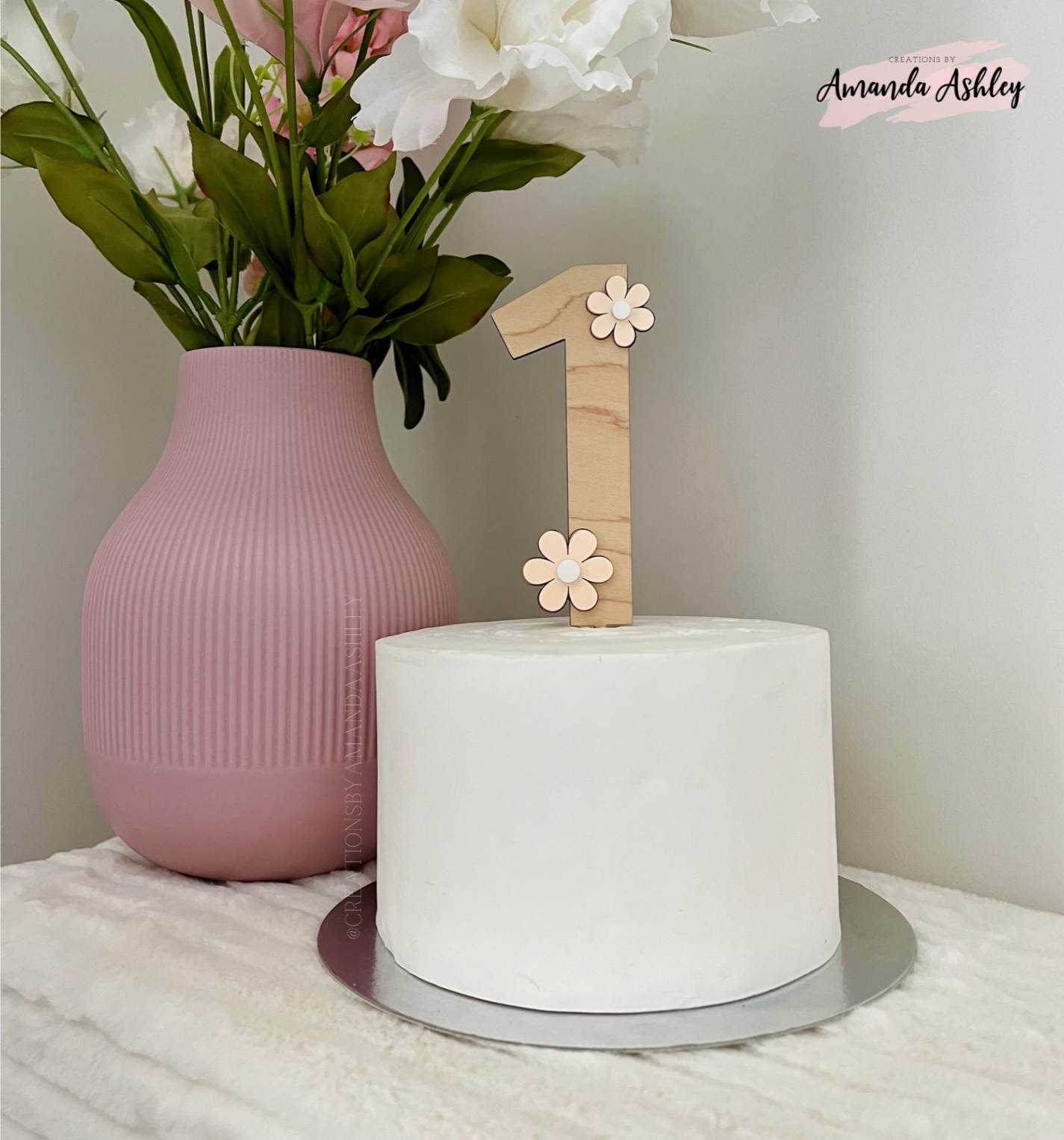 Daisy Cake Topper