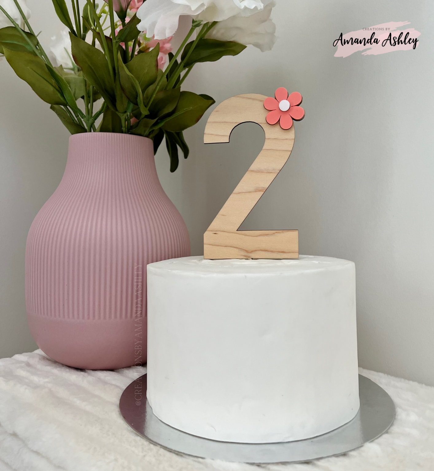 Daisy Cake Topper