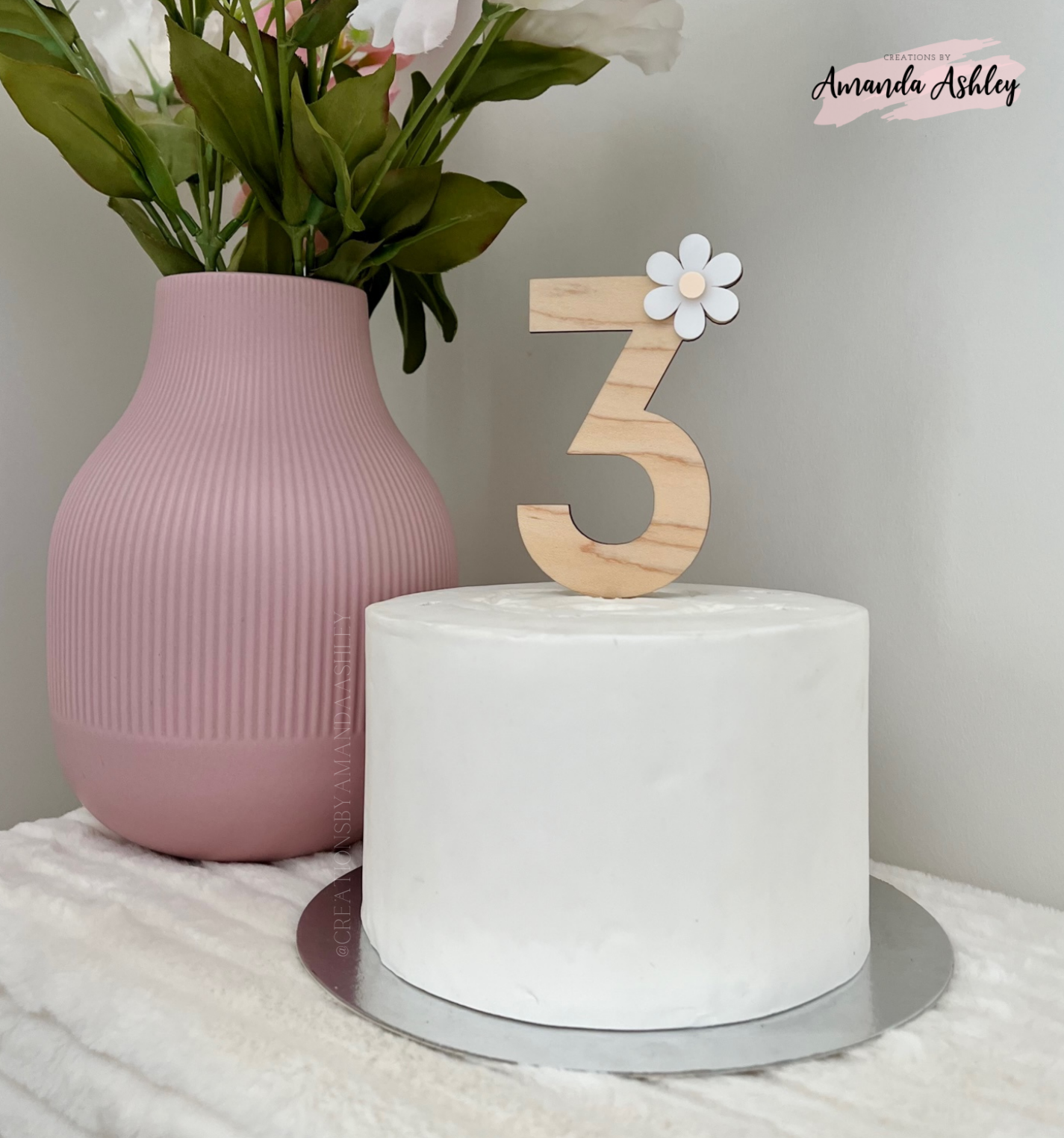 Daisy Cake Topper