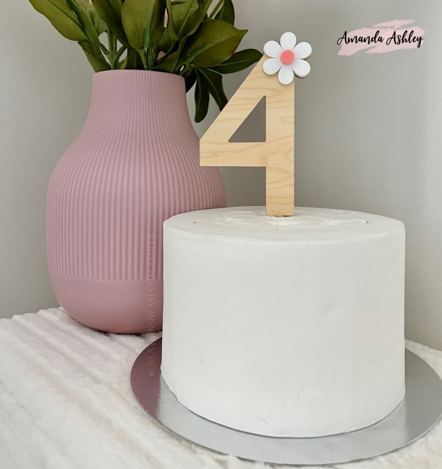 Daisy Cake Topper